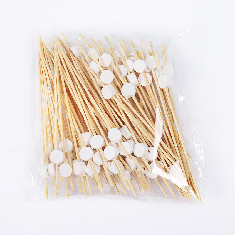 Signo de fruta desechable lindo florecita fresca bolita color postre sushi hamburguesa arte fruta palo de bambú al por mayor