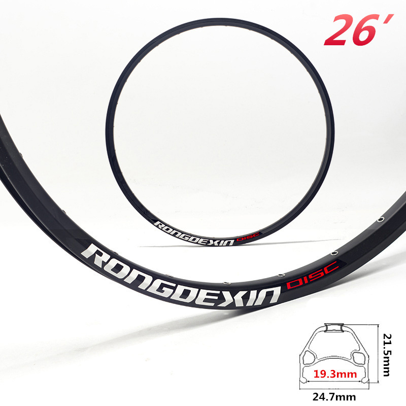 26 inch mountain bike rim 26 inch rim 24 holes 28 holes 32 holes 36 holes double disc brake ring aluminum wheel frame 26 inch mountain bike rim 26 inch rim 24 holes 28 holes 32 holes 36 holes double disc brake ring aluminum wheel frame