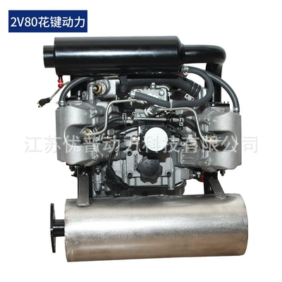 Double-Cylinder Four-Stroke Diesel Engine – Avtomobil mühərrikləri