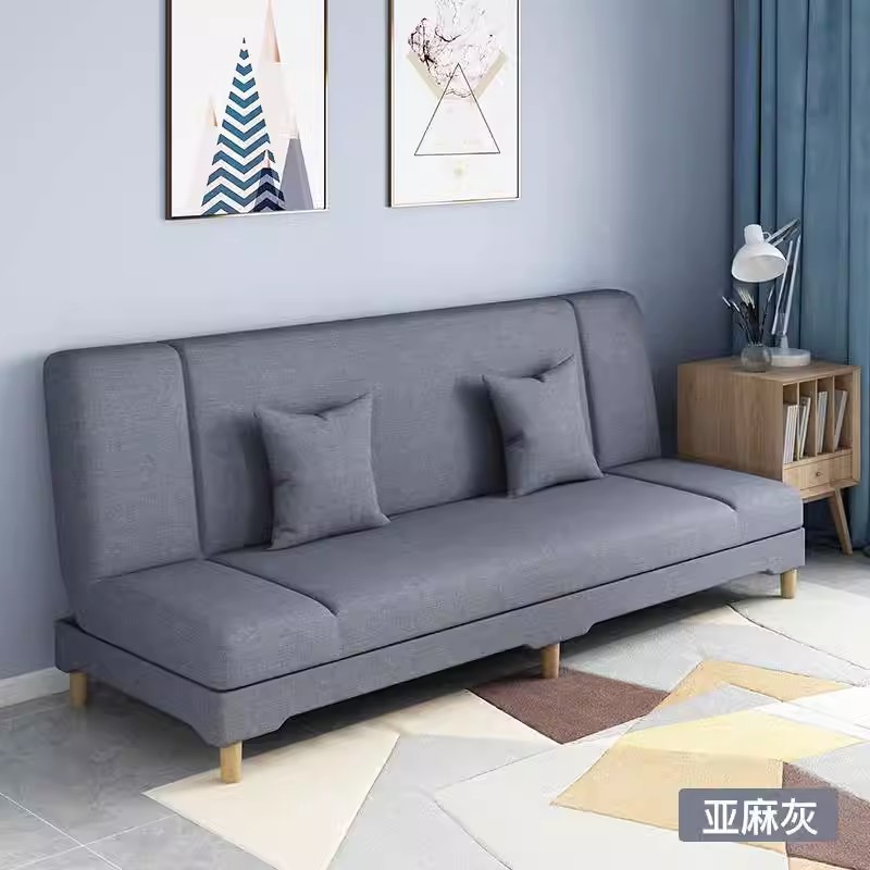 沙发简易出租屋一米二的沙发床双人懒人沙发可躺可睡高档小户型椅|undefined