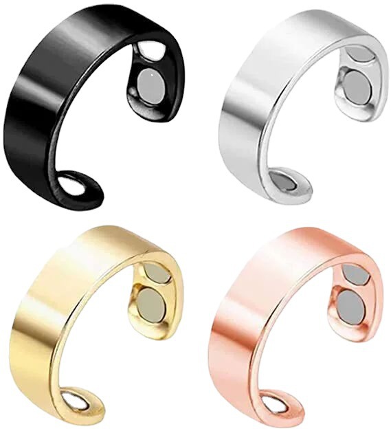 hot sales double magnet four magnet ring magnetic ring health care ring opening adjustable_ipsvogv.com