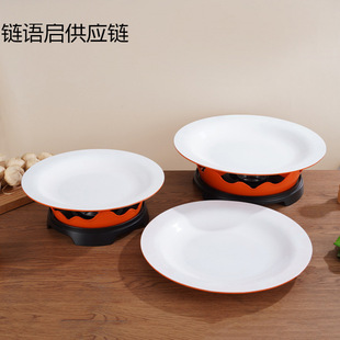 Commercial Alcohol Stove Small Hot Pot Aluminum Alloy Non-Stick Chopped Pepper Fish Head Pot Fried Chicken Pot Large Plate Chicken Bullfrog Pot Seafood Basin