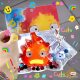 Kasifa Pinch Palace Miyazaki Hayao's Moving Castle Peripheral Creative Toys Blue Fire Red Fire Pinch Wholesale