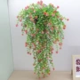 茶花客厅墙面商铺仿真花