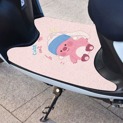 Electric vehicle foot mat – freely cut non-slip pedal mat - lopy-2540cm-silk-circle-default-rectangle-needs-to-be-cut-by-yourself