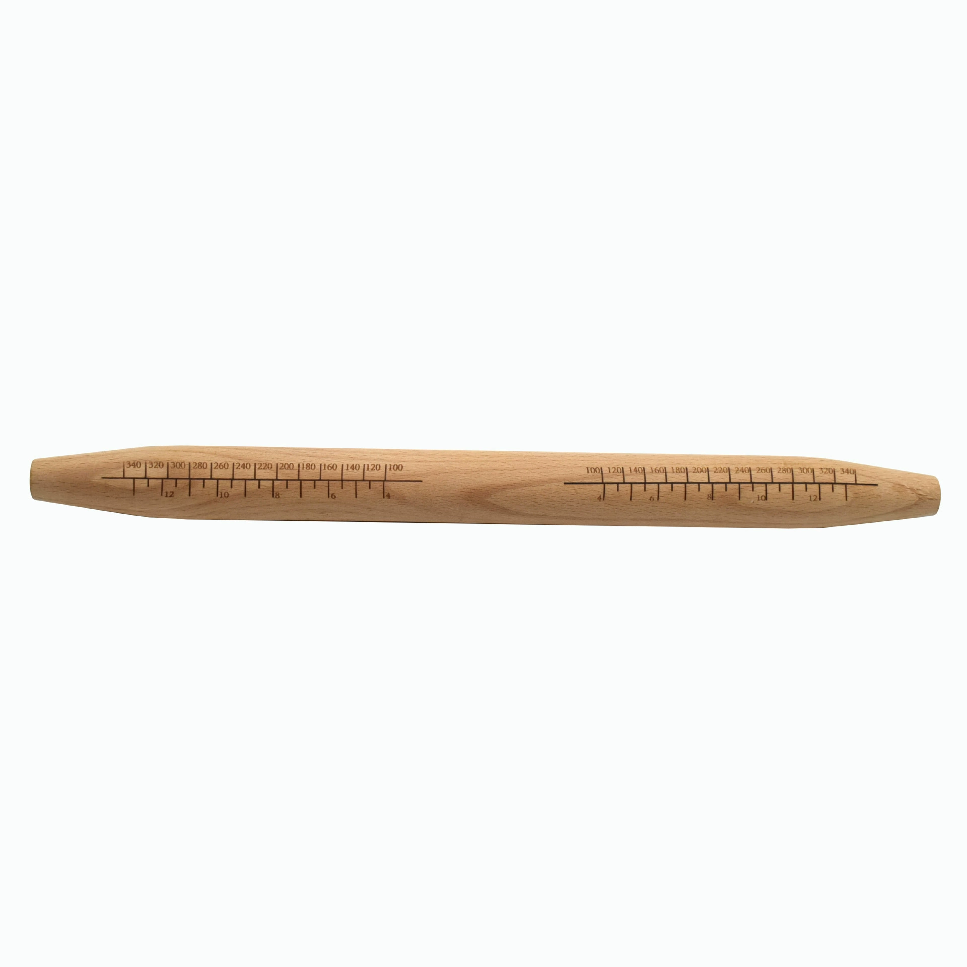 Rolling pin large beech household solid wood dumpling skin drum stick baking tool kitchen plasticine toy scale