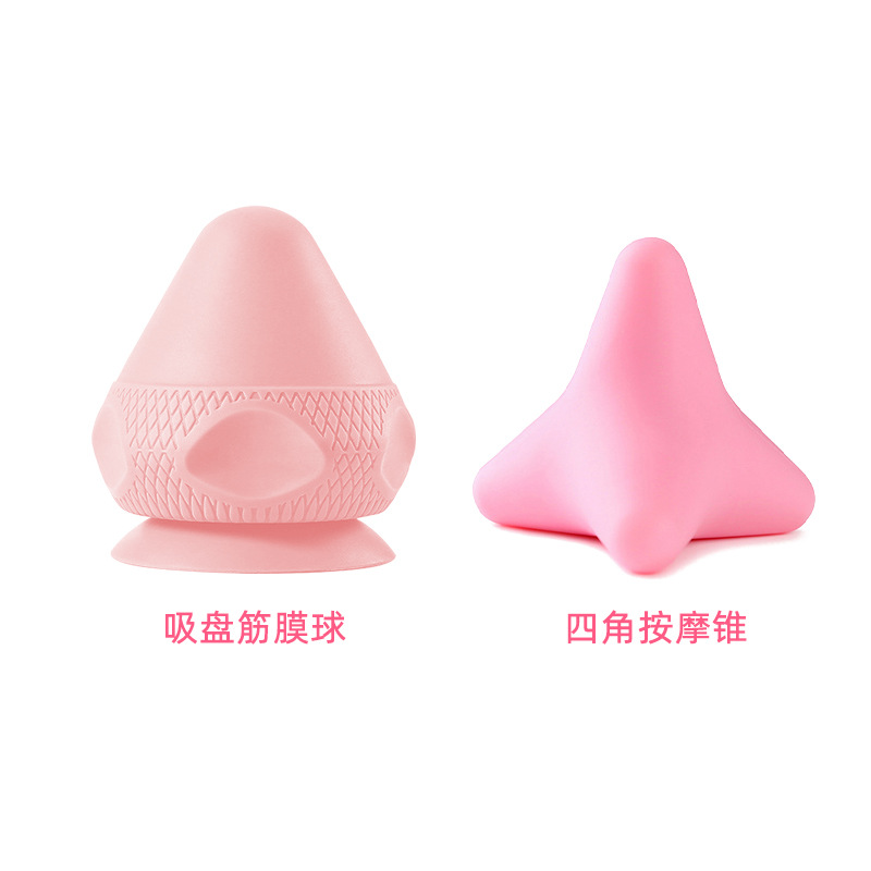Cuatro esquinas masajeador masaje cono dedo prensa molienda pulgar masaje equipo dedo forma masajeador dedo masaje