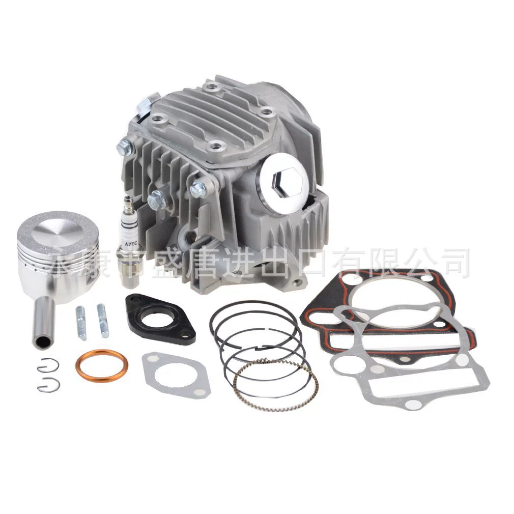 Cylinder, piston, pad, spark plug, pedal, 52.4mm