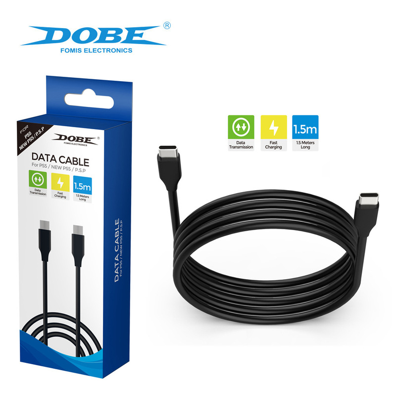 Ps5 Portal Handheld Charging Data Cable Ps5 Controller Data Cable Ns/Xbx Universal Charging Cable 1.5m