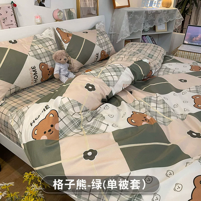 Duvet cover, cartoon pattern, winter home bedding — multiple cute patterns, sizes 150–220×240 cm