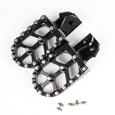 Cnc Aluminum Alloy Pedal Anti-Slip – Motorcycle pedals - black-pair