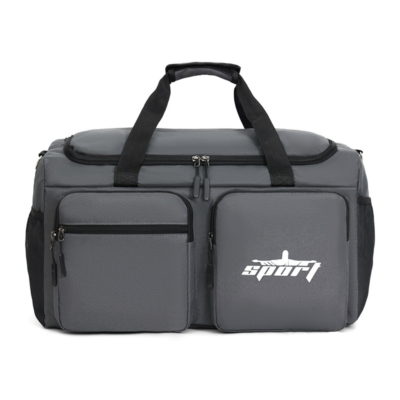 Nueva bolsa de viaje multicapa simple para hombres, bolsa multipropósito, bolsa de ejercicios deportivos de gran capacidad, bolsa de equipaje universal para viajes de negocios