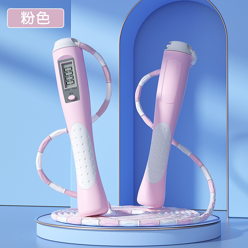 핑크색 단일 버튼 대나무 섹션