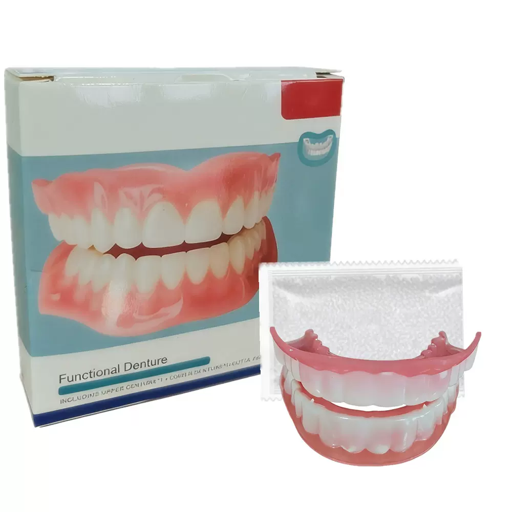 假牙修饰套装 提升笑容美观度自然贴合舒适材质假牙牙胶装饰