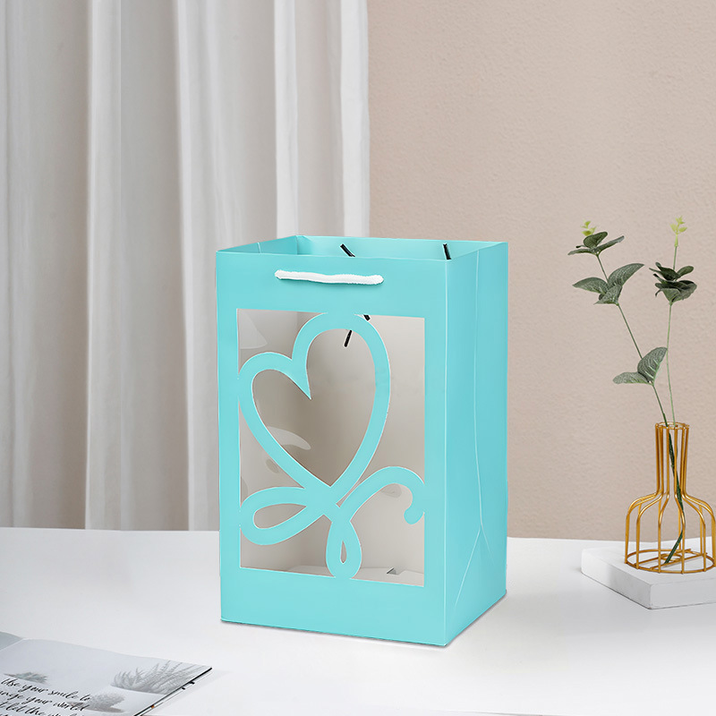 Tiffany azul amor; trompeta 18*13*25 cm