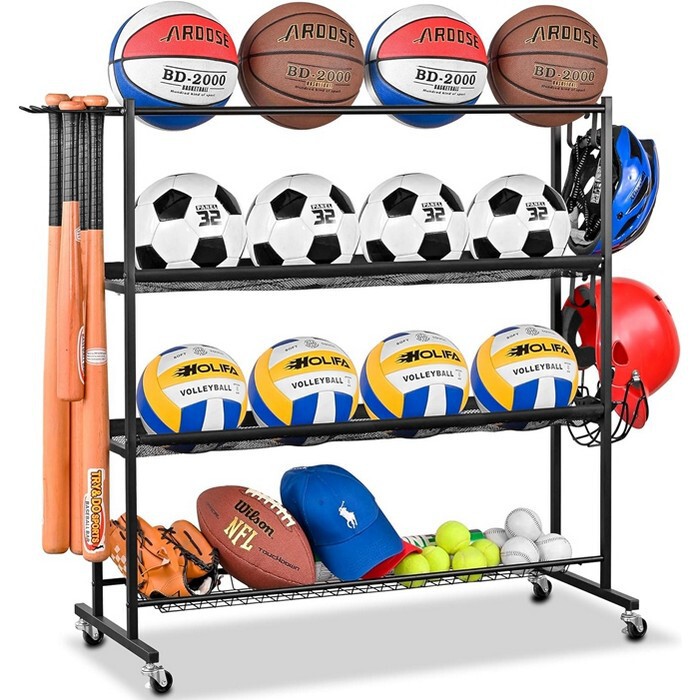 Kindergarten Basketball Storage Rack Ball Rack Basket Basketball Rack Kidsren's Mobile Football Storage Rack Frame Display Rack Kindergarten Basketball Storage Rack Ball Rack Basket Basketball Rack Kidsren's Mobile Football Storage Rack Frame Display Rack