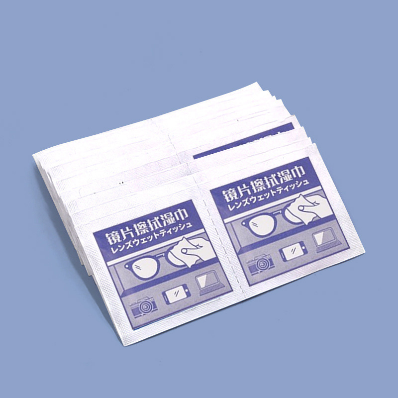 Limpieza de gafas toallas húmedas anti-nebble lentes de papel pantalla limpia de eliminación de aceite toallas húmedas de gafas portátiles toallas húmedas de limpieza de lentes