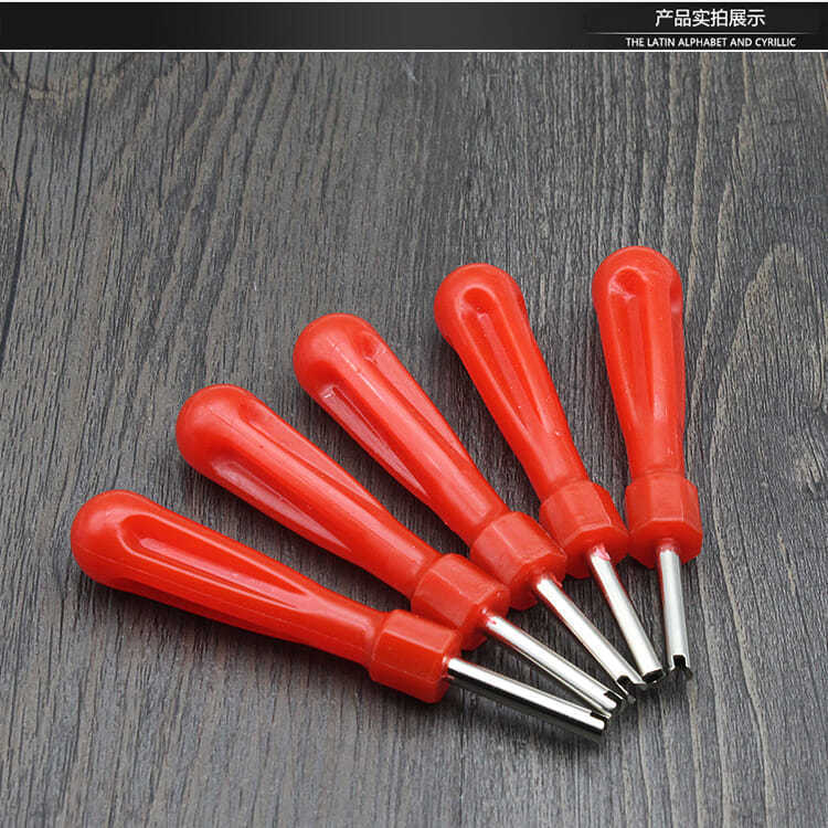 Coche neumático deflector eléctrico coche válvula llave válvula núcleo aguja válvula motocicleta reparación herramienta