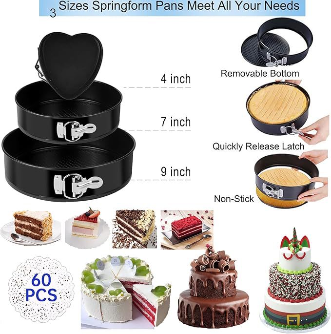Juego de Utensilios para Decoración de Pasteles Set de 492 Piezas de Acero Inoxidable y Silicona