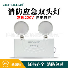 东君02K高压220V双头应急灯壁挂明装商场楼道疏散LED应急照明灯
