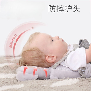 Anti-Fall Head Protection Pad Summer Breathable Baby Anti-Fall Head Pillow Toddler Head Protection Cap Pillow