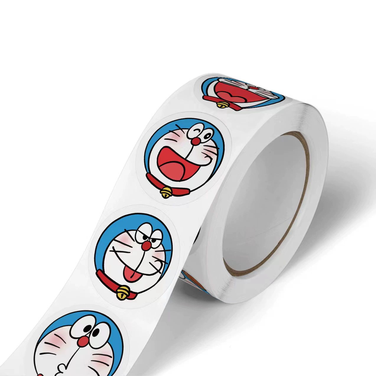 Sticker Roll (Hello Kitty) round cartoon stickers, assorted designs, birthday gift pack