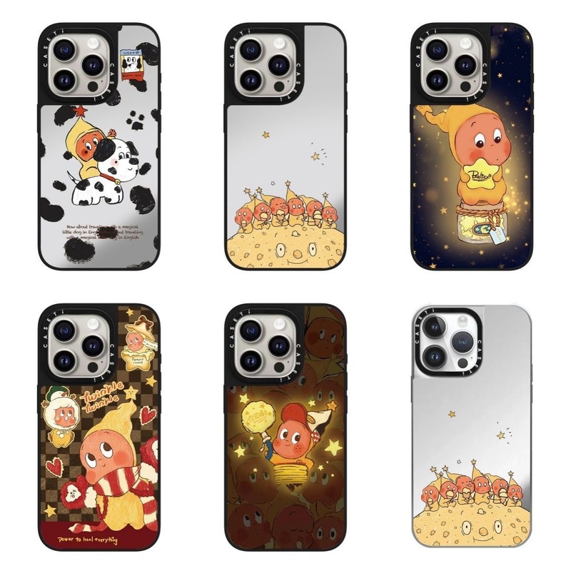 C家高品质镜面星星人适用16pro手机壳iphone17苹果15潮牌13联名12|undefined