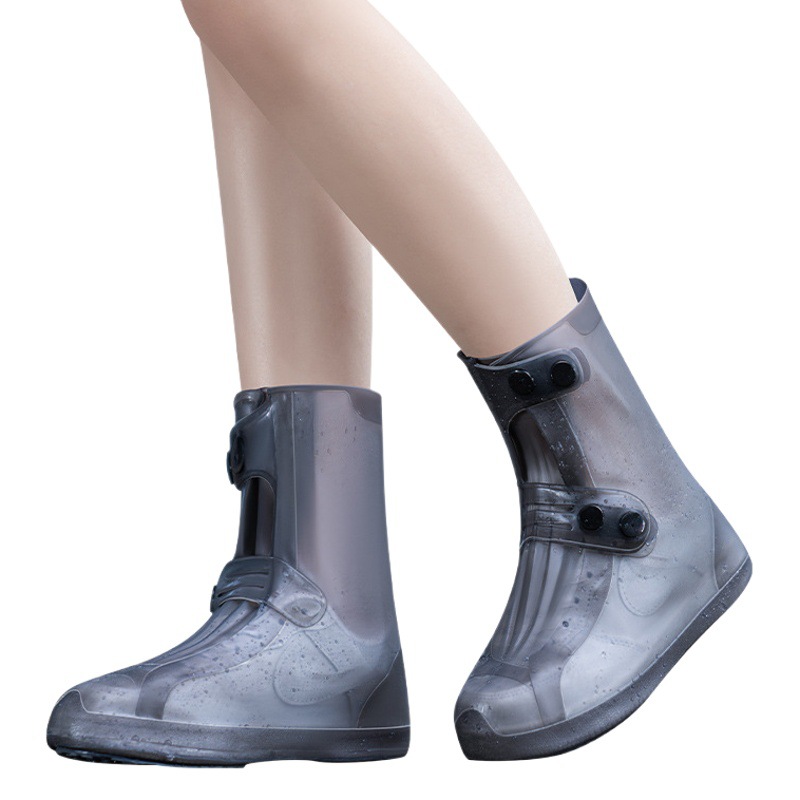Fundas Impermeables para Zapatos de TPE Antideslizantes y Resistentes al Desgaste para Días de Lluvia image 1