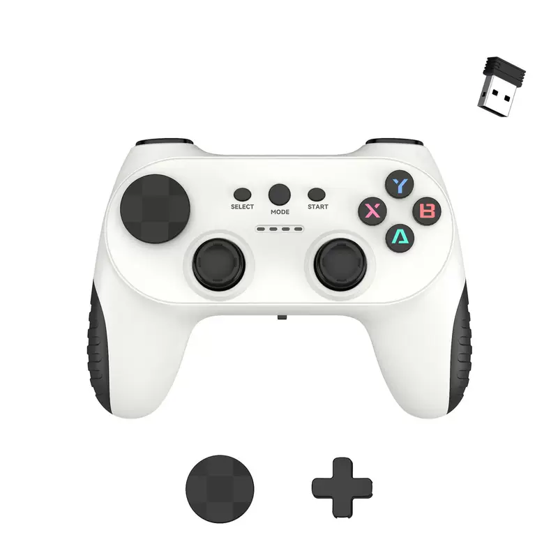 2.4G беспроводной геймконтроллер поддерживает Android/PC/pc360 и совместим с USB игровым контроллером Black Myth