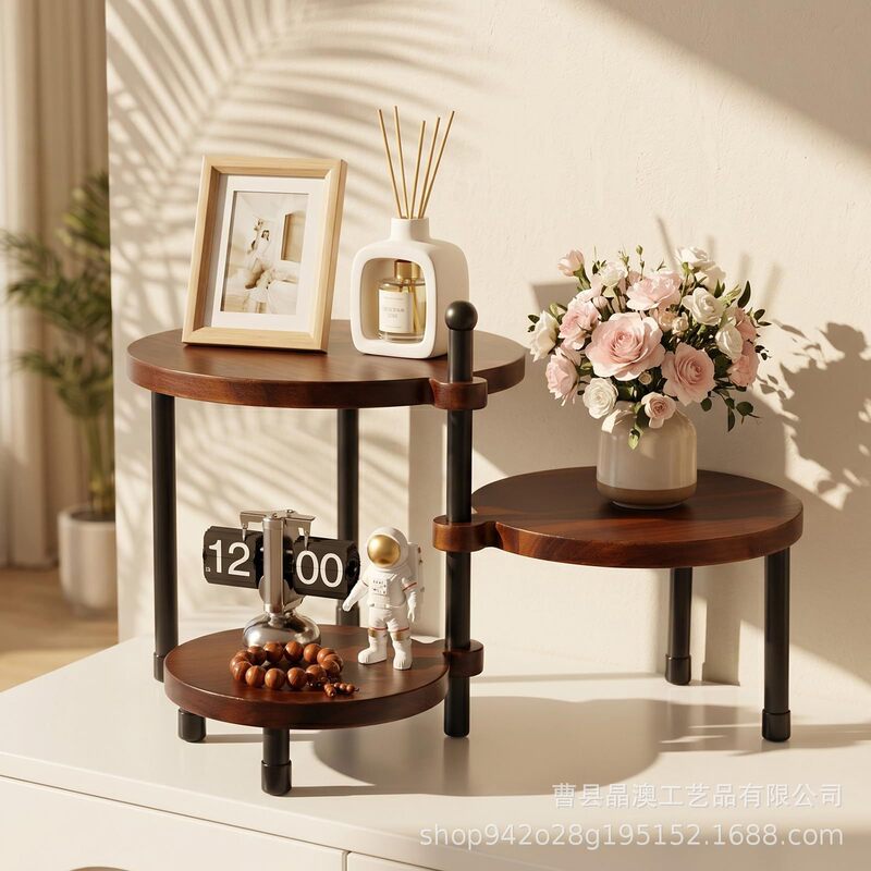 Cross-border storage shelf, tiered serving tray, home desktop display stand, plant pot and greenery storage base Cross-border storage shelf, tiered serving tray, home desktop display stand, plant pot and greenery storage base
