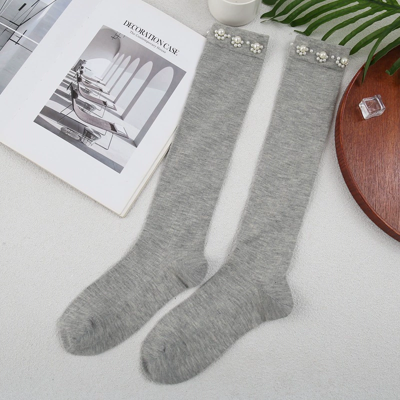 Tide, summer thin cute Japanese retro socks, mid-length