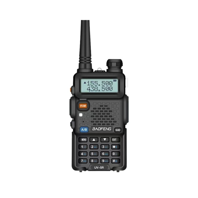 Walkie-talkie Baofeng BF-UV5R, walkie-talkie portátil civil, walkie-talkie de alta potencia para vehículos, ideal para viajes en auto.