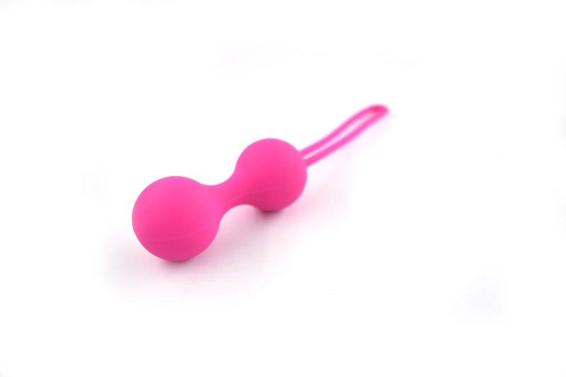 Smart Kegel Training Balls, Vibrating Silicone Dual-Ball Vaginal Exerciser, Purple — detail image 3