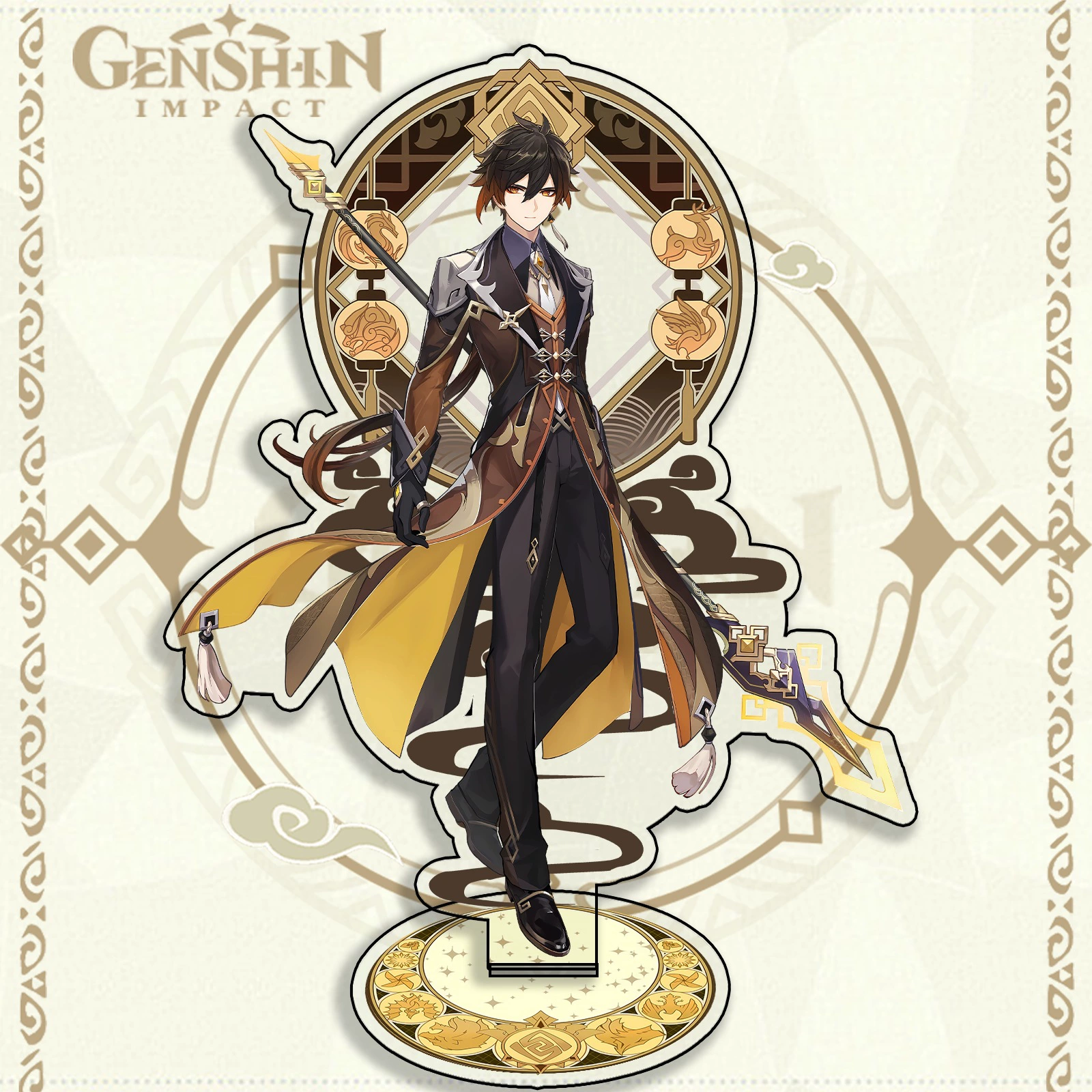 Акриловая подставка (Genshin Impact) Funingan/Nasida, фигурка ~15 см, коллекционная