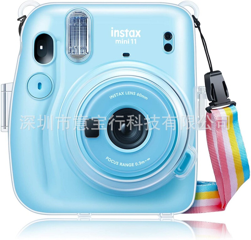 Applicable to Polaroid instax mini11 transparent shell crystal shell protective cover scratch-resistant drop-resistant