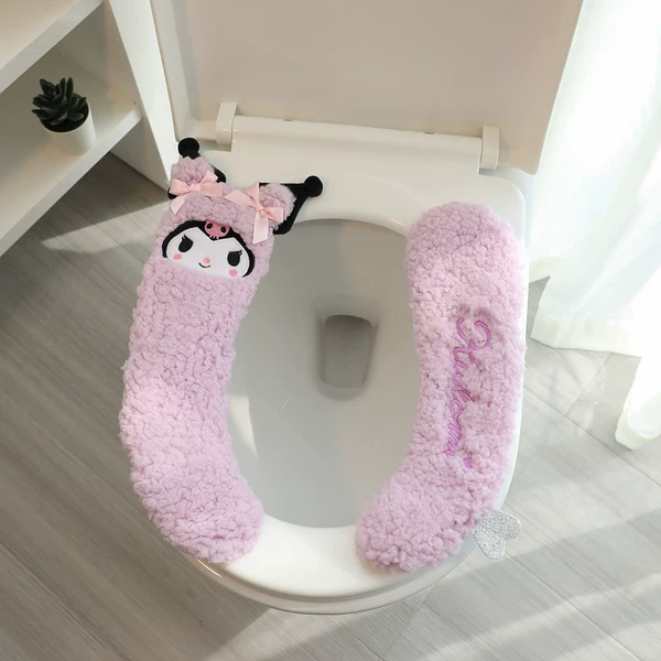 Purple Kuromi Toilet