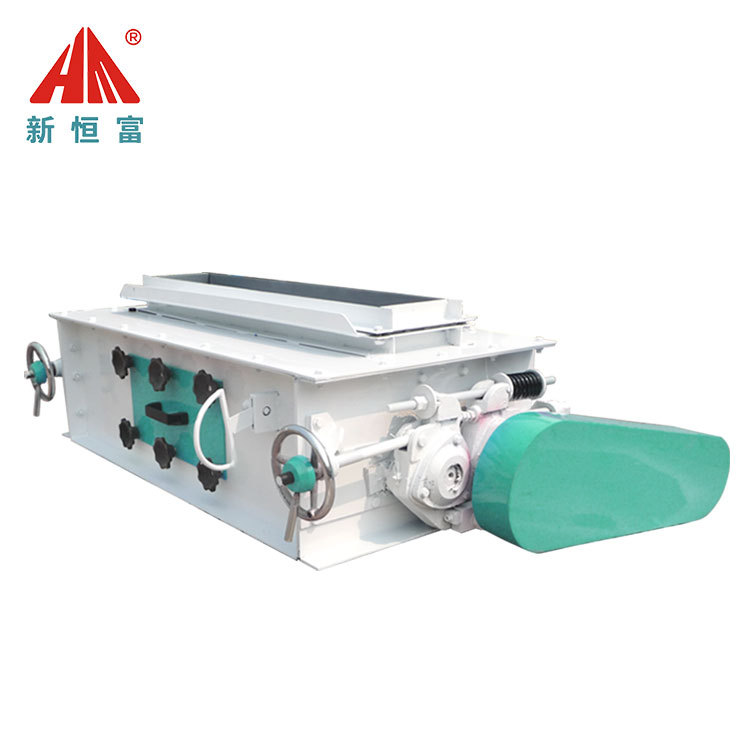 恒富机械粮食谷物对辊碎粒机 小型乌鸡料破碎机生产厂家 玉米破碎