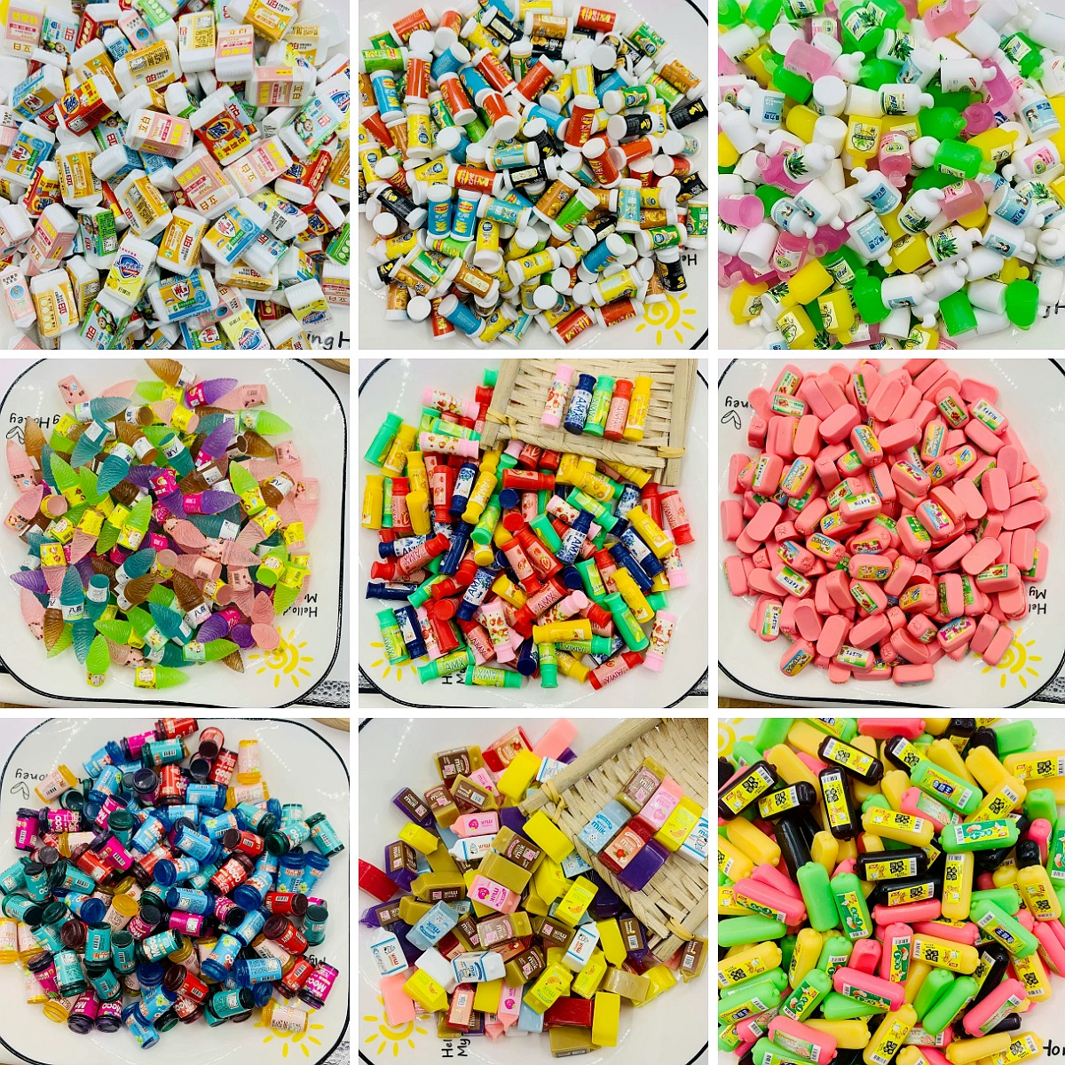 Горячая продажа имитация продуктов питания, мини-маркет серии брелок для супермаркета