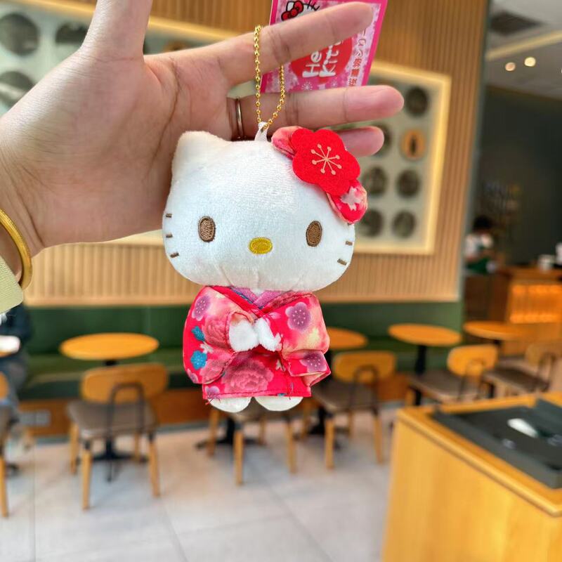 卡通动漫网红明星同款KT猫系列钥匙扣挂件女生背包饰品kt挂饰批发|undefined