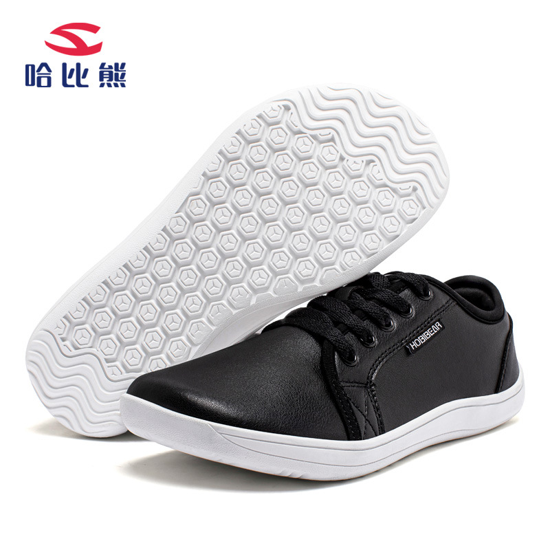 GS8073G 흑백 가죽 신발