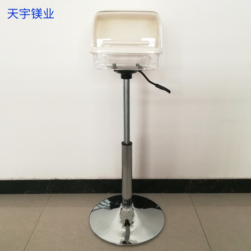 Manufacturer wholesale sports magnesium powder box with adjustable height hydraulic lifting stainless steel magnesium powder rack gymnastics anti-slip powder box