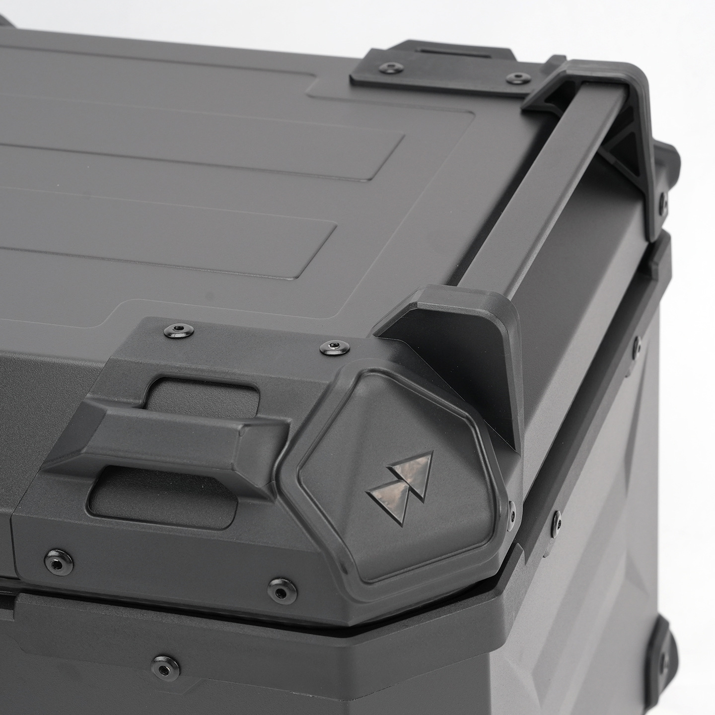 Motorcycle 45L Aluminum Alloy Tail Box Rear Luggage Box Electric Vehicle Scooter Universal Storage Box Large Capacity Wholesale