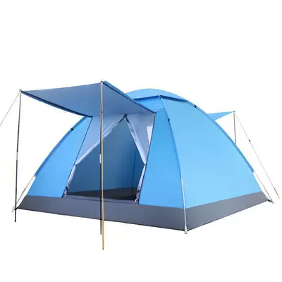 Protection, Rainproof, Lightweight, No Assembly | Avtomobil dam çadırları - foyer-blue-quick-opening-of-1-2-people-single-door-without-skylight-200125115cm