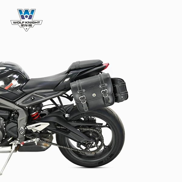 Street Triple 765-single left (medium size) retro bag