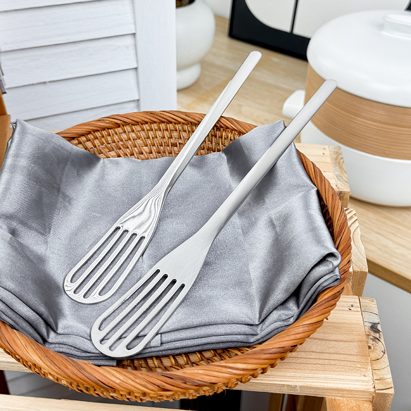 Chockmen Zhuo Deming 18/10 Arco de Triomphe de acero inoxidable cuchara para mezclar pala para freír pequeña cuchara para comer pala multiusos