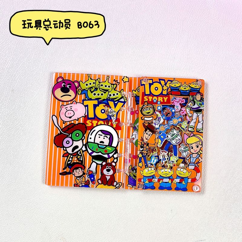日本の漫画 A7 ルーズリーフノートブックかわいいガーリーハート高価値アニメ学生アクリル|undefined