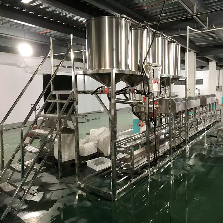 大型豆腐机器设备 全自动豆腐生产线 日产5吨厂家上门安装教技术