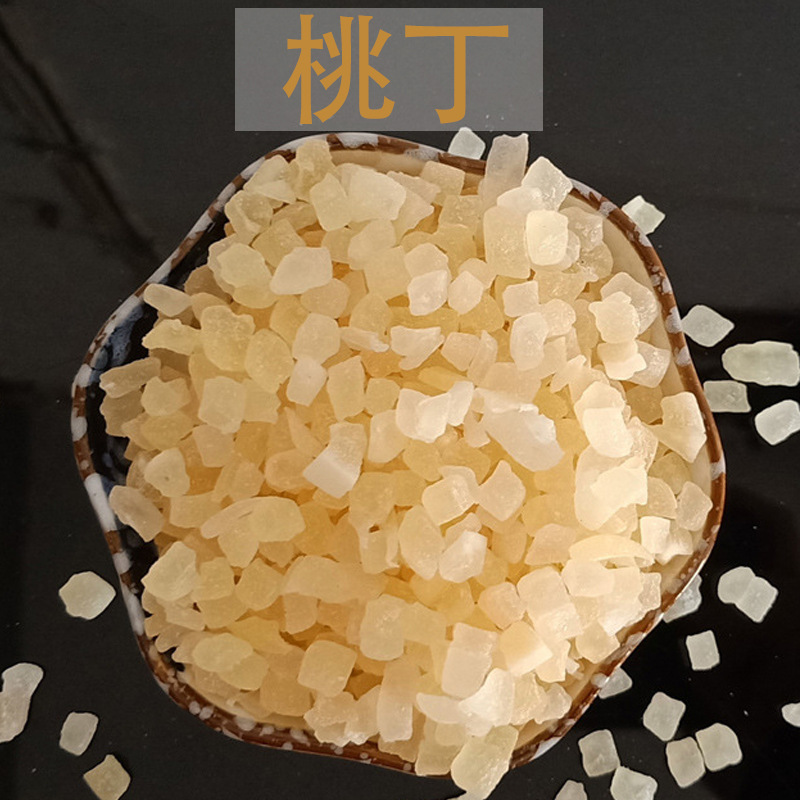 Factory Wholesale Dehydrated Peach Cubes Baking Filling Juicy Peach Pieces Flower Fruit Tea Ingredient Dried Peach Bulk White Peach Pieces