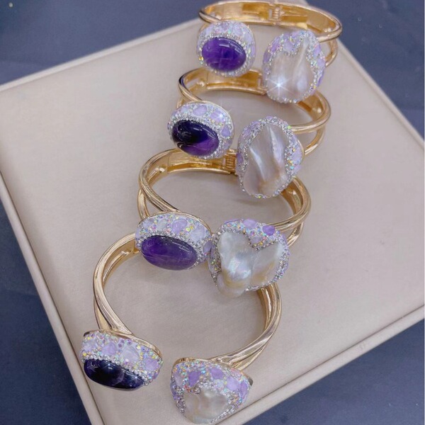 organic bracelet pearl