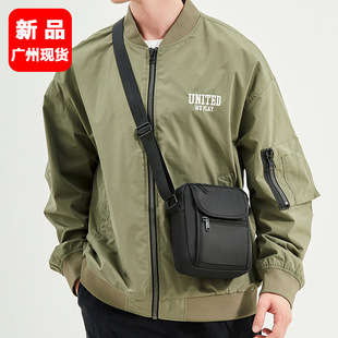 2024 New Men's Shoulder Bag Crossbody Small Backpack Casual Sports Men's Bag Fashionable Brand Fashion Vertical Chest Bag
